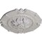 Ekena Millwork Southampton Ceiling Medallion, Hand-Painted Ultra Pure White, 16 1/2"OD x 2 3/8"P CM16SOUWF - alternate 3